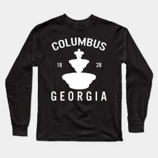 Columbus Georgia Fountain City Long Sleeve T-Shirt